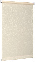 Рулонная штора Delfa Сантайм Жаккард Прима СРШ-01 МД8236 (43x170, кремовый) - 