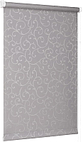 Рулонная штора Delfa Сантайм Жаккард Прима СРШ-01 МД8267 (43x170, серый) - 