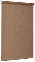 Рулонная штора Delfa Сантайм Жаккард Прима СРШ-01 МД8827 (48x170, какао) - 