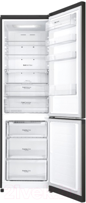 Холодильник с морозильником LG GA-B499SBQZ