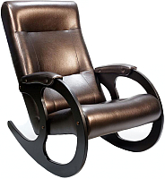 Кресло-качалка Бастион 3 (темно-коричневый) - 