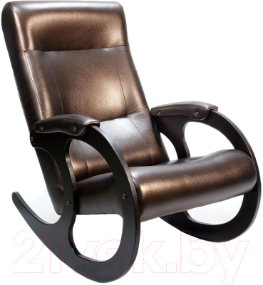 Кресло-качалка Бастион 3 (темно-коричневый)