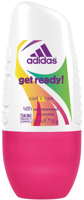 Антиперспирант шариковый Adidas Cool&Care Get Ready 48ч (50мл)