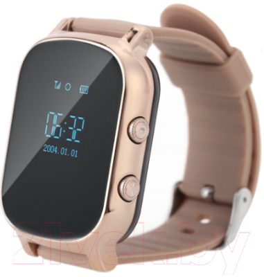 Умные часы детские Smart Baby Watch GW700 (золото)