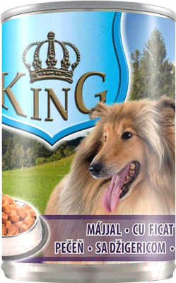 Влажный корм для собак Piko Pet King Liver (415г)