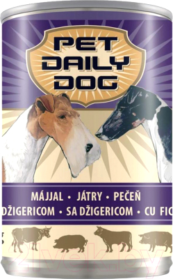 Влажный корм для собак Piko Pet Daily Liver (415г)