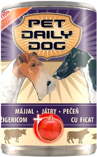 Влажный корм для собак Piko Pet Daily Liver&Apple (415г)