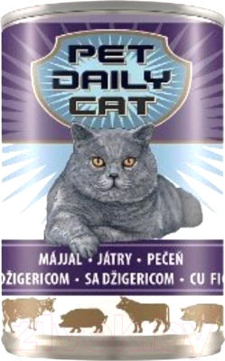 Влажный корм для кошек Piko Pet Daily Liver (415г)