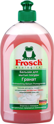 Средство для мытья посуды Frosch Гранат (500мл)