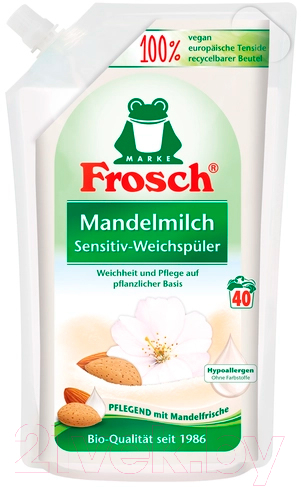 Кондиционер для белья Frosch Миндальное молочко (1л)