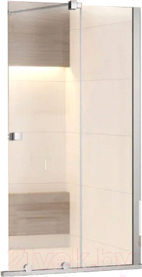 Стеклянная шторка для ванны RGW SC-46 / 06114612-11 (хром/прозрачное стекло)