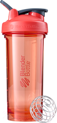 Шейкер спортивный Blender Bottle Pro 28 Tritan Full Color / BB-PR28-FCCO (кораловый)