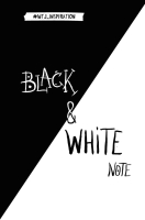 Записная книжка Эксмо Black & White Note / 9785699940844 - 