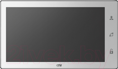 Монитор для видеодомофона CTV M4102FHD (белый)
