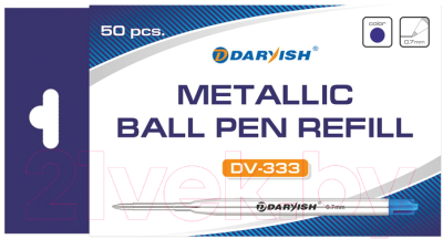 Стержень шариковый Darvish DV-333 (синий)