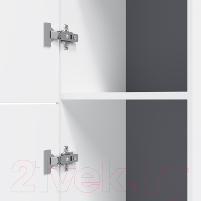 Шкаф-полупенал для ванной AM.PM Gem M90CHL0306WG (левый)