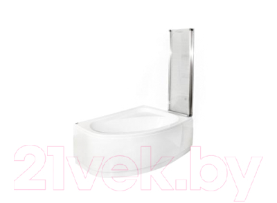 Стеклянная шторка для ванны Besco Ambition 3 (прозрачный)