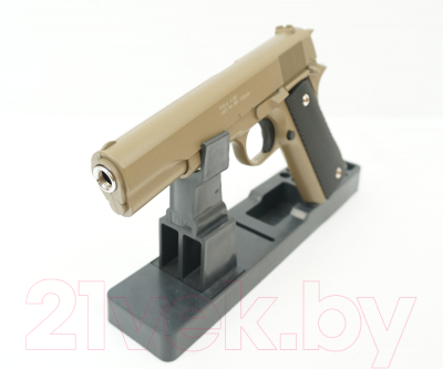 Пистолет страйкбольный GALAXY G.13D пружинный (6мм, песочный)