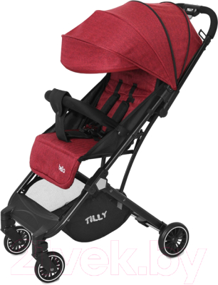 Детская прогулочная коляска Baby Tilly Bella T-163 (Brick Red)