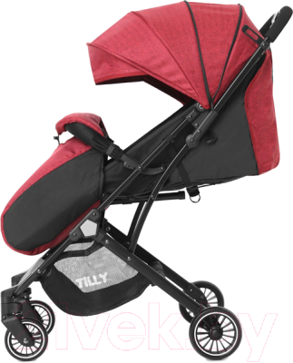 Детская прогулочная коляска Baby Tilly Bella T-163 (Brick Red)