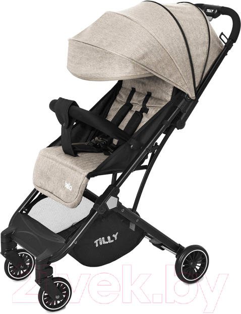 Детская прогулочная коляска Baby Tilly Bella T-163 (Linen Beige)