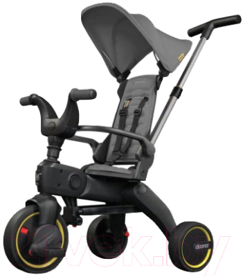 Трехколесный велосипед с ручкой Simple Parenting Doona Liki Trike S1 (Grey Hound)