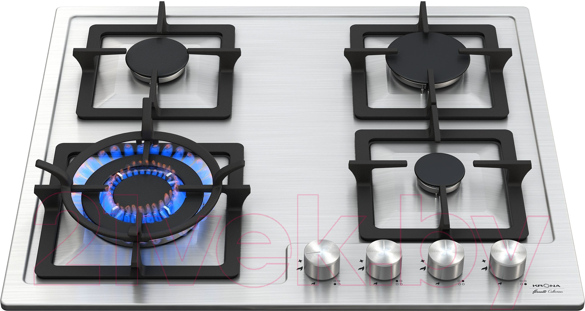Газовая варочная панель Krona Calore 60 IX / 00026316
