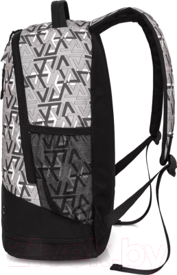 Школьный рюкзак Sun Eight SE-APS-5004 (серый/черный)
