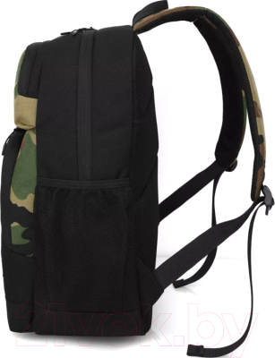 Школьный рюкзак Sun Eight SE-APS-5002 (черный камуфляж)