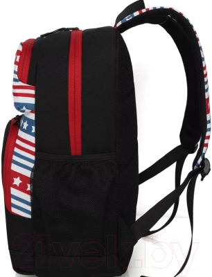 Рюкзак Sun Eight SE-APS-5002 (черный/белый/красный/синий)