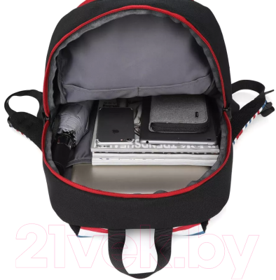 Рюкзак Sun Eight SE-APS-5002 (черный/белый/красный/синий)