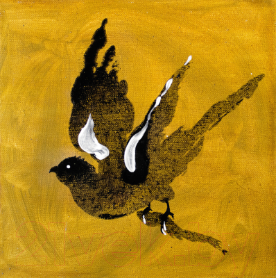 Авторская картина ХO-Gallery Птица 25 / АГ–2020–006