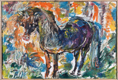 Авторская картина ХO-Gallery Дикая лошадь / НЧ–2020–004