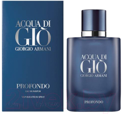 Парфюмерная вода Giorgio Armani Acqua Di Gio Profondo for Men (40мл)