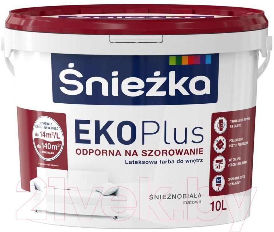 Краска Sniezka EKO Plus