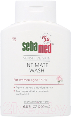 

Гель для интимной гигиены Sebamed, Sensitive Skin pH 3.8 Intimate Wash