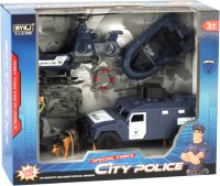 

Набор игрушечной техники Maya Toys, Полицейская служба / 8836B