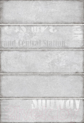 Декоративная плитка Керамин Сабвэй 1Д (400x275)