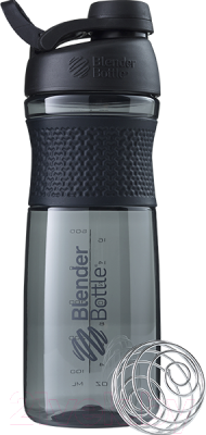 Шейкер спортивный Blender Bottle SportMixer Tritan Twist Cap / BB-ST28-FCBL (черный)