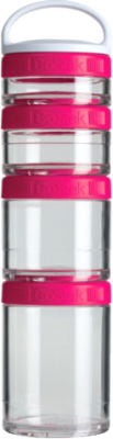 Набор ланч-боксов Blender Bottle GoStak Tritan Starter / BB-GSTP-PINK (малиновый)