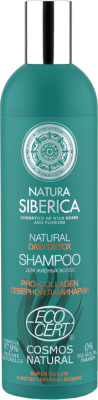 

Шампунь для волос Natura Siberica, Daily Detox для жирных волос