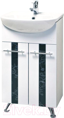 

Тумба с умывальником Акваль, Токио 50 / ТОКИО.50.00.02.N