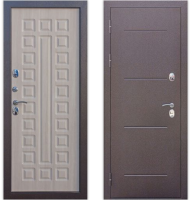 Входная дверь Гарда Isoterma Лиственница мокко (96x205, левая) - 