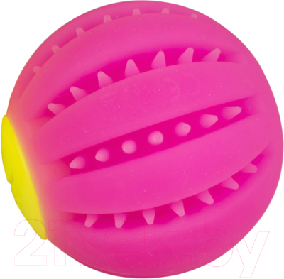 Игрушка для собак Duvo Plus Мяч светящийся / 10640/DV (розовый)