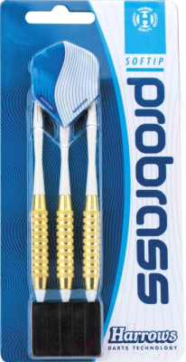 

Дротики для дартса Harrows, Softip Pro Brass 3x18gK / 841HRED15918