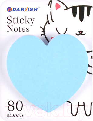 Изображение товара Блок для записей Darvish Сердце / DV-12560