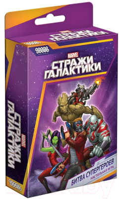 

Настольная игра Мир Хобби, Стражи Галактики. Битва супергероев / 915195