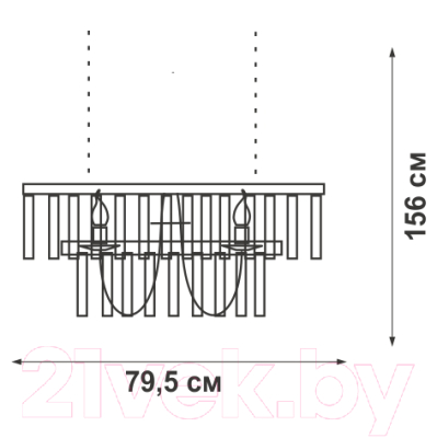 Люстра Vitaluce V5158-1/10