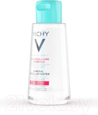 Изображение товара Мицеллярная вода Vichy Purete Thermale с минералами для чувствит. кожи лица глаз и губ (100мл)