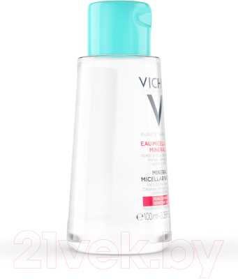 Изображение товара Мицеллярная вода Vichy Purete Thermale с минералами для чувствит. кожи лица глаз и губ (100мл)